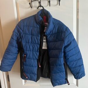 Kids Blue Puffer Jacket